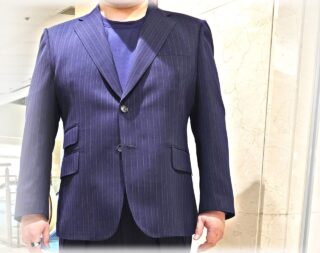 2423 ラグジュアリー感あるオルタネイトストライプの画像