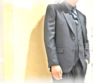 2405 英国ジョンフォスター 美しいネイビージャカードの画像