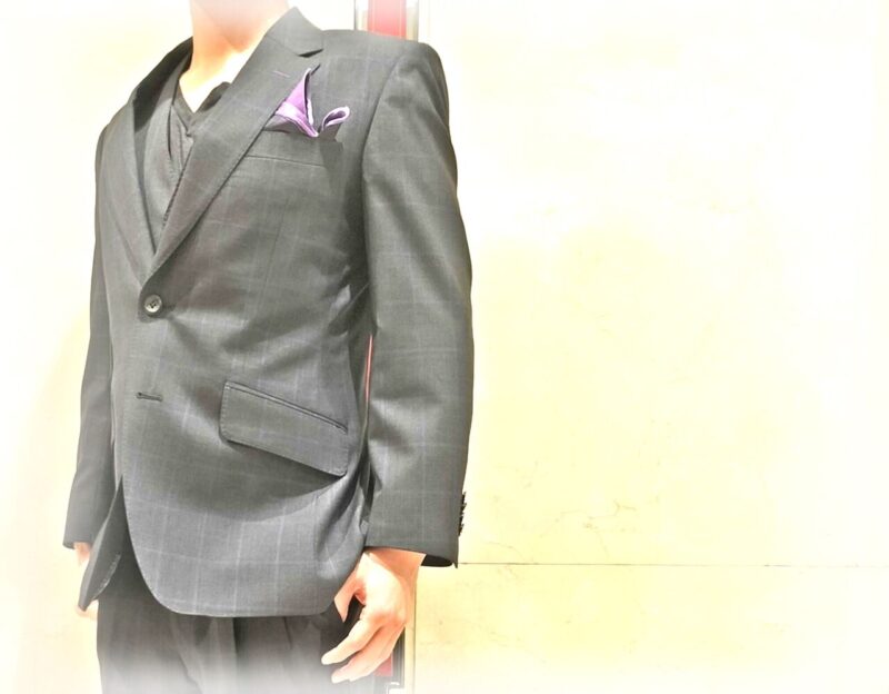 2429 イタリア・カノニコ クラシックなグレンチェックのアイキャッチ画像