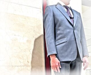 2463 ブリティッシュなチョークストライプの画像