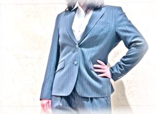 2499 落ち着いたグレーストライプの画像