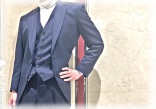 2540 ラグジュアリー感あるオルタネイトストライプの画像
