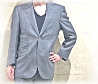 2537 爽やかなグレーストライプの画像