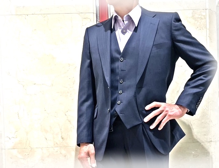2532 定番ネイビーストライプのアイキャッチ画像