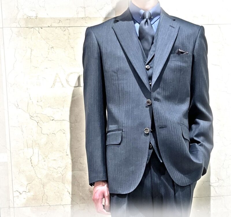 2588 クラシックなチャコールグレーヘリンボーンのアイキャッチ画像