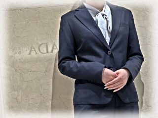 2631 レディース ラグジュアリー感あるネイビージャカードの画像
