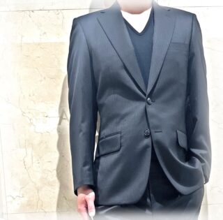 2640 定番ブラックシャドウストライプの画像