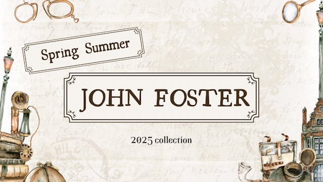 2025春夏生地【JOHN FOSTER】のアイキャッチ画像