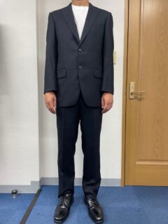 細すぎないストレートサイズの画像