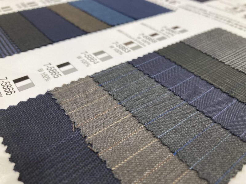 秋冬生地紹介：”パワーストレッチ”を備えた高機能生地「MARLANE-made in ITALY-」のアイキャッチ画像
