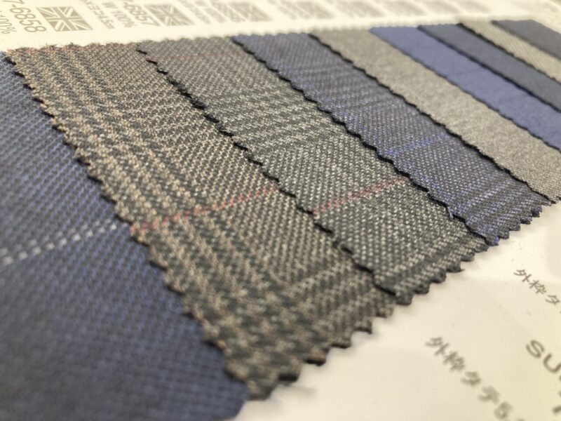 秋冬生地紹介：イギリスの老舗ブランド「JOHN FOSTER-made in ENGLAND-」のアイキャッチ画像