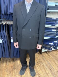 ダブルの礼服でお仕立て頂きました。の画像
