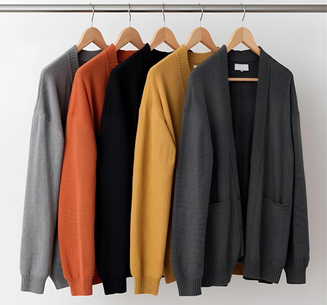 スーツにカーディガンはNG？メンズスーツに合った選び方や着こなしポイントを解説 – オーダースーツSADAのアイキャッチ画像