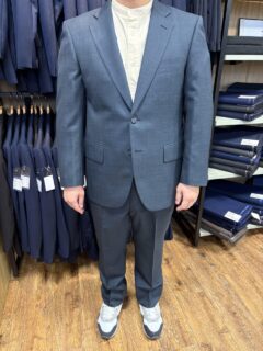 ブルーグリーンの生地でお仕立て頂きました。の画像