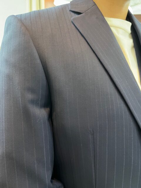 今期より新規取り扱いのTORELLO VIERAでお仕立ていただきました🔥～抜群の光沢感で大変仕立て映え致しますね✨～のアイキャッチ画像