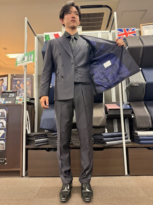 高級感溢れる　イタリアブランド生地　MARLANEのアイキャッチ画像