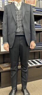 [HG仕立て］汎用性の高いオールシーズンスーツの画像