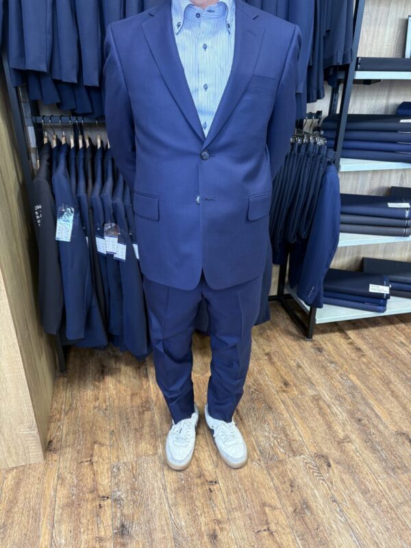 紺無地のお生地でお仕立て頂きました。のアイキャッチ画像