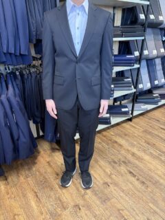 黒無地の生地でお仕立て頂きました。の画像