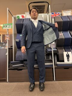 バーズアイ柄生地でオーダー感を出す！の画像