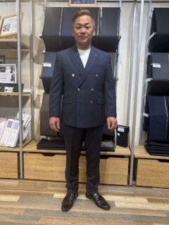 細部まで拘り抜いたダブルスーツ【ANGELICO】の画像