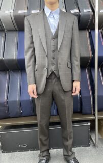 MARLANEが描く、余裕のブラウンチェックの画像