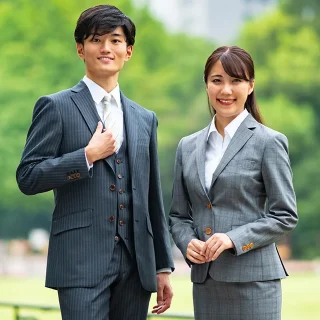 リクルートもオーダースーツで！の画像