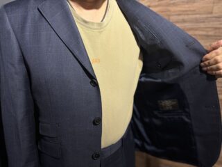 イタリアの老舗ブランドを杉下右京スタイルで、、、の画像