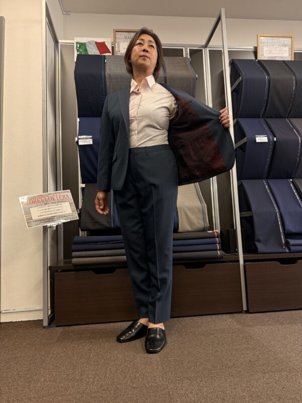 お洒落な生地と裏地でオーダーならではのオリジナルスーツのアイキャッチ画像