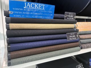 2026年春夏新作生地「JACKET」の画像