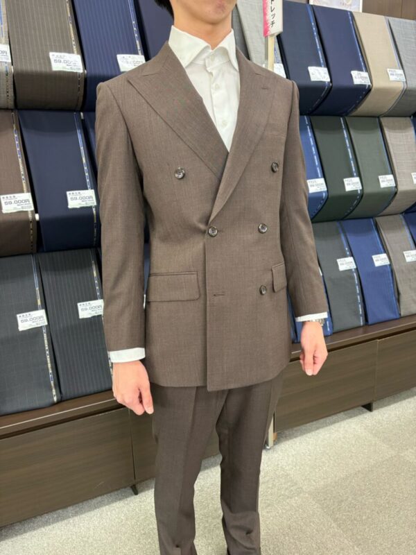 成人式、ダブルスーツも増えてきています!(^^)!のアイキャッチ画像