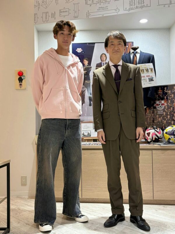 中山選手　ご来店のアイキャッチ画像