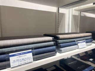 ２６S/Sお勧め生地紹介【LINEN WOOL】の画像