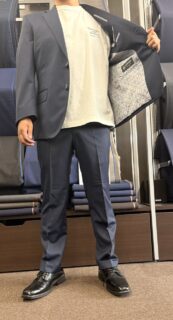 ドーメルの生地で男らしさを♪の画像