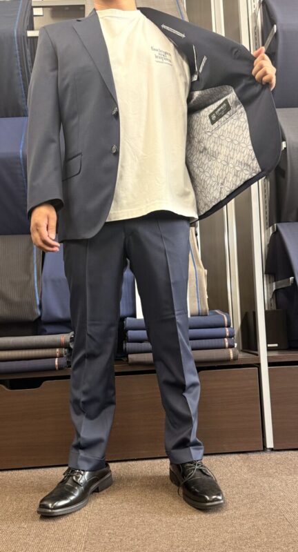 ドーメルの生地で男らしさを♪のアイキャッチ画像