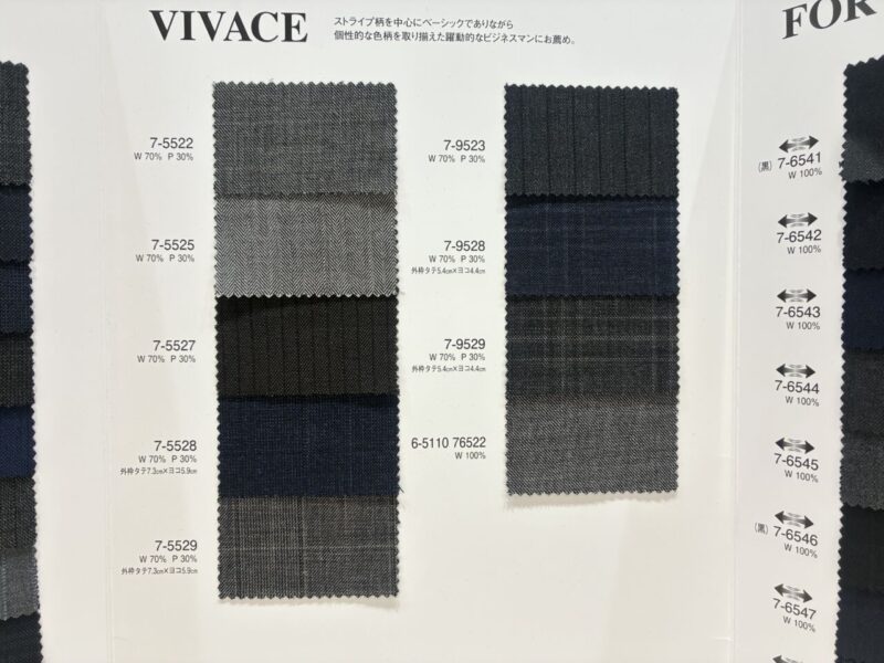 2026年秋冬新作生地【VIVACE】のアイキャッチ画像