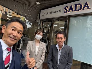 秋田さきがけ新聞のコラムに、私の「オーダースーツでやってみた」活動を取り上げて頂きました！のアイキャッチ画像
