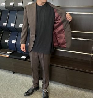 3釦段返りでカッコ良く決めるの画像