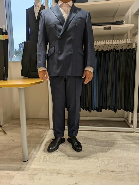 ダブルブレストスーツのアイキャッチ画像