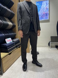 洒落感のあるスーツに仕上がりました！の画像