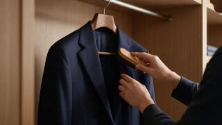 スーツのお手入れの画像