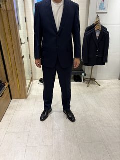 カッチリとしたスーツに仕上がりました！の画像