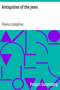 Antiquities of the Jews