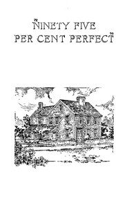 "95% perfect" : $b The older residences at Nantucket