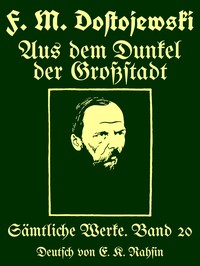 Sämtliche Werke 20 : $b Aus dem Dunkel der Großstadt : Acht Novellen