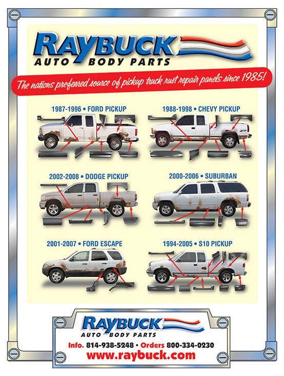 1996 chevy s10 body parts