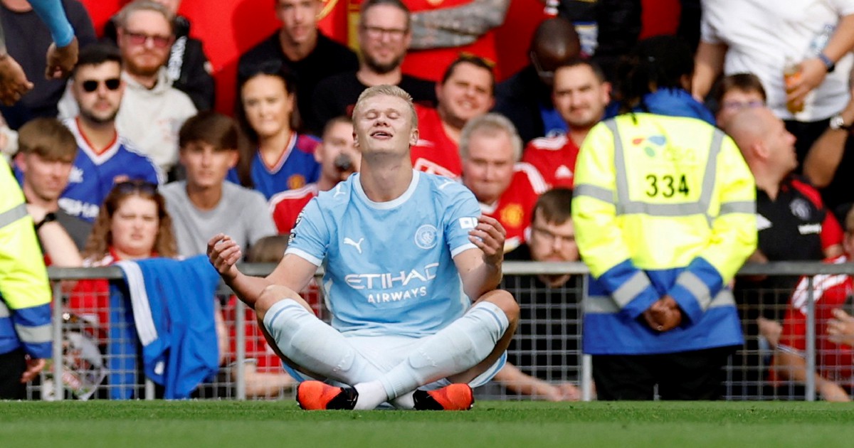 Referee body admits 'error' for Haaland goal in Manchester derby