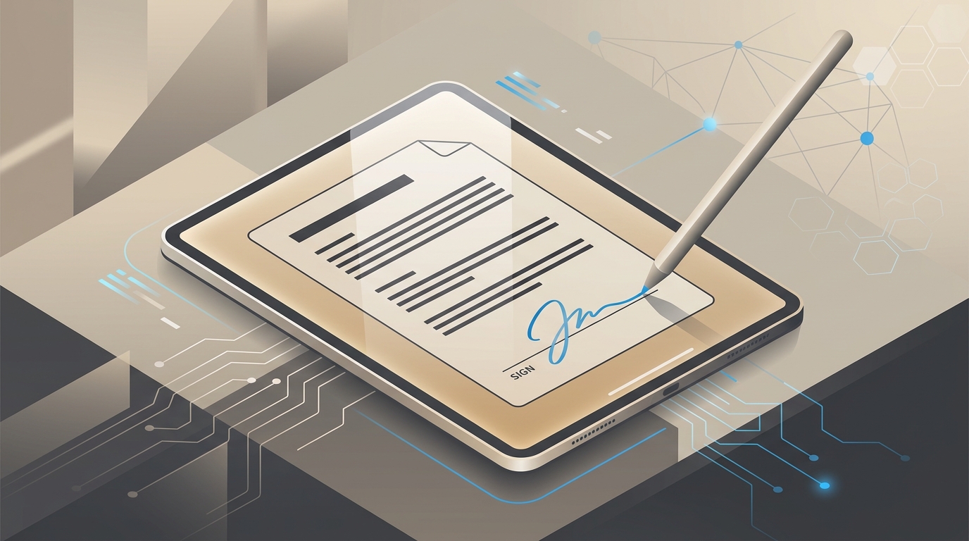 Firma digital de contractes: opcions reals per a un negoci petit