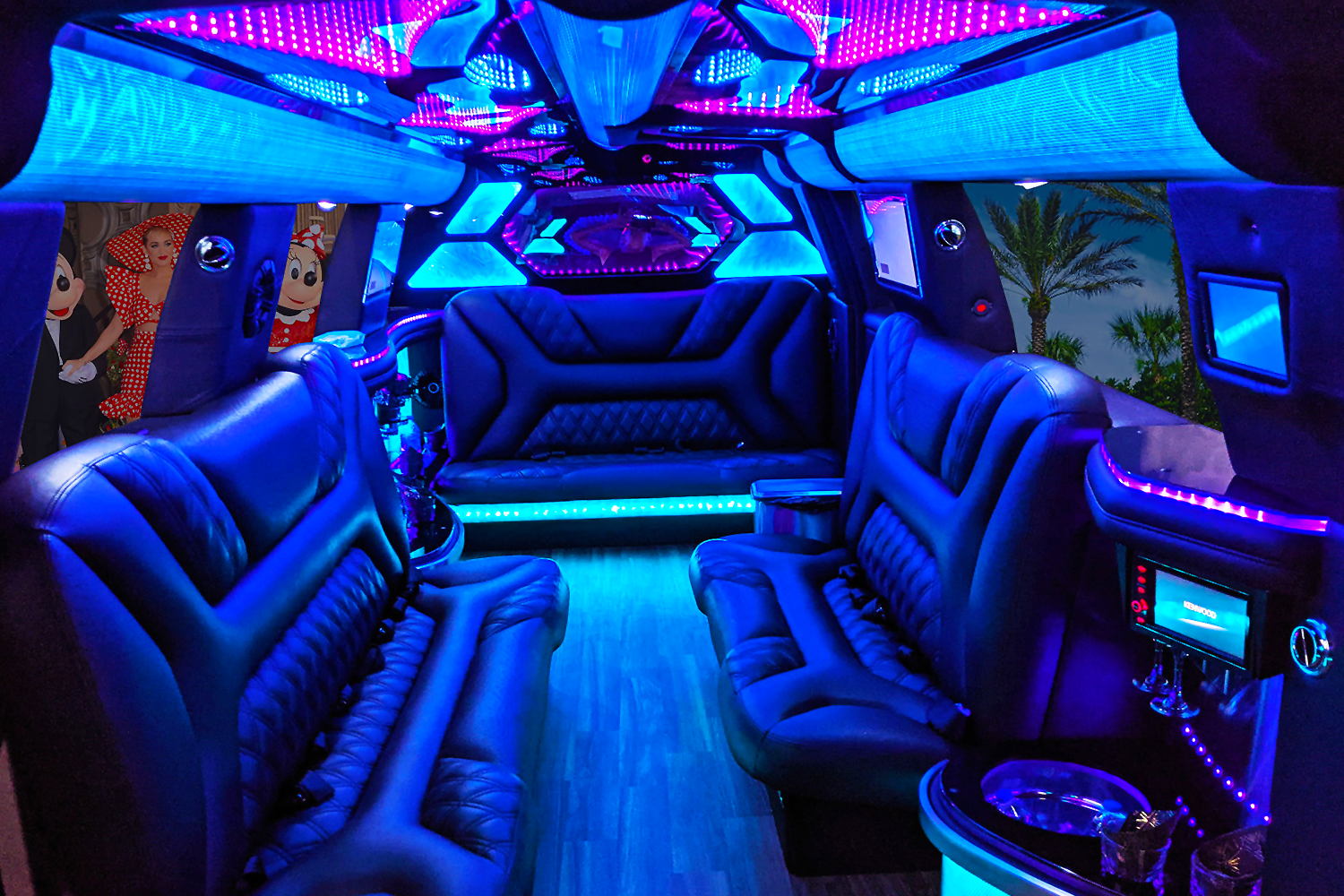 limousine inside