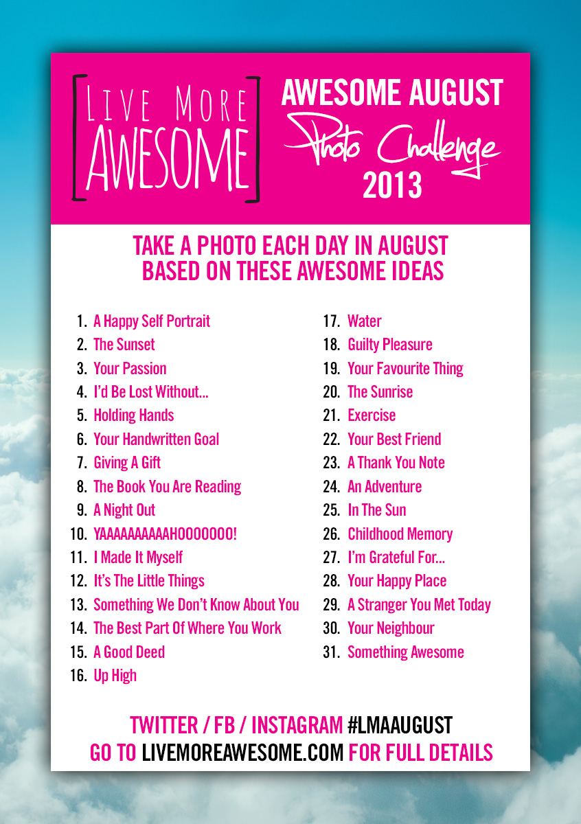 Awesome August Photo-A-Day Challenge - The Orms Photographic Blog